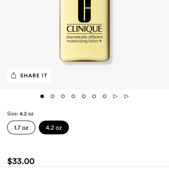 NWT Clinique Face Lotion Dry/Combination Skin Moisturizing 4.2 oz - Picture 5 of 11